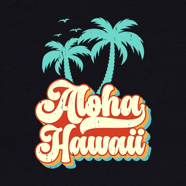 Aloha Hawaii T Shirt For Women Men by Xamgi